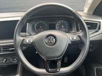 USED 2018 68 VOLKSWAGEN POLO 1.0 EVO SE Hatchback 5dr Petrol Manual Euro 6 (s/s) (65 ps) Superb VW History, Low Insurance, Climate control A/C, Cruise control, Bluetooth connectivity for calls and music, USB input, DAB radio, LED daytime running lights, Auto headlights,  Apple Car Play,  Android Auto.