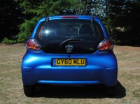 USED 2010 60 TOYOTA AYGO 1.0 VVT-i Blue Hatchback 5dr Petrol Manual Euro 4 (67 bhp) www.suffolkcarcentre.co.uk - Located at Ilketshall