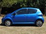 USED 2010 60 TOYOTA AYGO 1.0 VVT-i Blue Hatchback 5dr Petrol Manual Euro 4 (67 bhp) www.suffolkcarcentre.co.uk - Located at Ilketshall