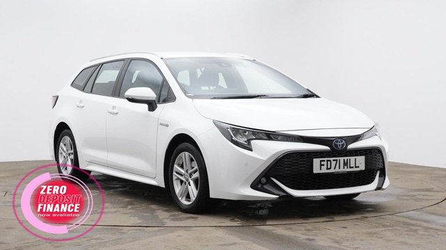 View our Toyota Corolla 1.8 VVT-h GPF Icon Tech Touring Sports 5dr Petrol Hybrid CVT Euro 6 (s/s) (122 ps) 1 Owner, Touchscreen, Reversing Camera, Heated Seats, Apple CarPlay / Android Auto