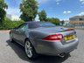 USED 2010 10 JAGUAR XK 5.0 V8 Convertible 2dr Petrol Auto Euro 5 (385 ps)-Fantastic Low Mileage Example-Finished In Lunar Grey Metallic With Heated Ebony Leather Upholstery & a Navy Hood.This Car Represents Great Value For Money. 