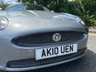 USED 2010 10 JAGUAR XK 5.0 V8 Convertible 2dr Petrol Auto Euro 5 (385 ps)-Fantastic Low Mileage Example-Finished In Lunar Grey Metallic With Heated Ebony Leather Upholstery & a Navy Hood.This Car Represents Great Value For Money. 