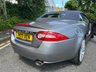 USED 2010 10 JAGUAR XK 5.0 V8 Convertible 2dr Petrol Auto Euro 5 (385 ps)-Fantastic Low Mileage Example-Finished In Lunar Grey Metallic With Heated Ebony Leather Upholstery & a Navy Hood.This Car Represents Great Value For Money. 