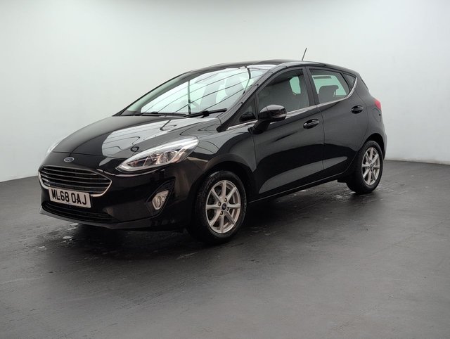 USED 2018 68 Ford Fiesta 1.1 Ti-Vct Zetec Hatchback 5dr Petrol Manual Euro 6 (s/S) (85 Ps) - Air Con, Alloy, Dab