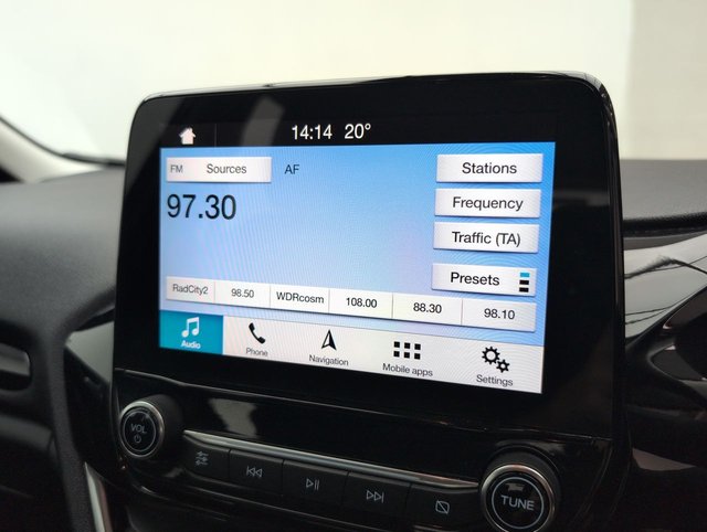 USED 2018 68 Ford Fiesta 1.1 Ti-Vct Zetec Hatchback 5dr Petrol Manual Euro 6 (s/S) (85 Ps) - Air Con, Alloy, Dab