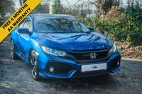 USED 2018 68 HONDA CIVIC 1.0 VTEC Turbo SR Hatchback 5dr Petrol Manual Euro 6 (s/s) (126 ps) Cruise control