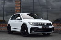 USED 2017 K VOLKSWAGEN TIGUAN 2.0 TDI BlueMotion Tech R-Line SUV 5dr Diesel DSG 4Motion Euro 6 (s/s) (150 ps) PAN ROOF / LEATHER / TOW BAR