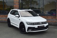 USED 2017 K VOLKSWAGEN TIGUAN 2.0 TDI BlueMotion Tech R-Line SUV 5dr Diesel DSG 4Motion Euro 6 (s/s) (150 ps) PAN ROOF / LEATHER / TOW BAR