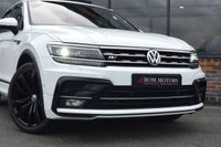 USED 2017 K VOLKSWAGEN TIGUAN 2.0 TDI BlueMotion Tech R-Line SUV 5dr Diesel DSG 4Motion Euro 6 (s/s) (150 ps) PAN ROOF / LEATHER / TOW BAR