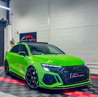 USED 2022 72 AUDI RS3 2.5 TFSI Vorsprung Sportback 5dr Petrol S Tronic quattro Euro 6 (s/s) (400 ps) 