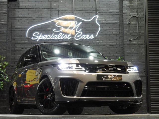 2021 21 Land Rover Range Rover Sport 5.0 P575 V8 GPF SVR SUV 5dr Petrol Auto 4WD Euro 6 (s/s) (575 ps)