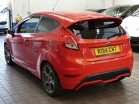 USED 2014 14 FORD FIESTA 1.6T EcoBoost ST-2 Hatchback 3dr Petrol Manual Euro 5 (182 ps) AIR CON HEATED SEATS BLUETOOTH RADIO CD 3 OWNERS FROM NEW FORD SERVICE HISTORY