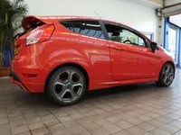 USED 2014 14 FORD FIESTA 1.6T EcoBoost ST-2 Hatchback 3dr Petrol Manual Euro 5 (182 ps) AIR CON HEATED SEATS BLUETOOTH RADIO CD 3 OWNERS FROM NEW FORD SERVICE HISTORY