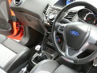 USED 2014 14 FORD FIESTA 1.6T EcoBoost ST-2 Hatchback 3dr Petrol Manual Euro 5 (182 ps) AIR CON HEATED SEATS BLUETOOTH RADIO CD 3 OWNERS FROM NEW FORD SERVICE HISTORY
