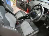 USED 2014 14 FORD FIESTA 1.6T EcoBoost ST-2 Hatchback 3dr Petrol Manual Euro 5 (182 ps) AIR CON HEATED SEATS BLUETOOTH RADIO CD 3 OWNERS FROM NEW FORD SERVICE HISTORY