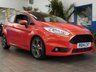 USED 2014 14 FORD FIESTA 1.6T EcoBoost ST-2 Hatchback 3dr Petrol Manual Euro 5 (182 ps) AIR CON HEATED SEATS BLUETOOTH RADIO CD 3 OWNERS FROM NEW FORD SERVICE HISTORY