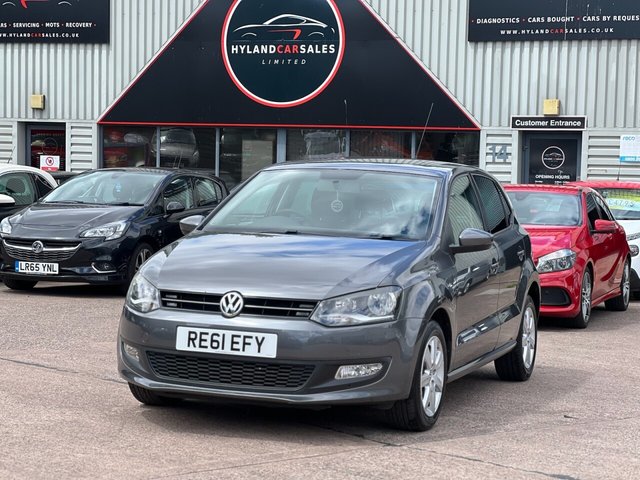 2011 61 Volkswagen Polo 1.2 Match Hatchback 5dr Petrol Manual Euro 5 (60 ps)