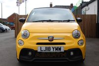 USED 2018 18 ABARTH 595C 1.4 T-Jet Cabrio 2dr Petrol Manual Euro 6 (145 ps) HiFi By Beats--ABARTH Sports Black Leather--Sat-Nav--17" Alloy Wheels