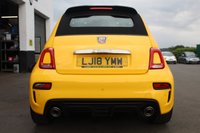 USED 2018 18 ABARTH 595C 1.4 T-Jet Cabrio 2dr Petrol Manual Euro 6 (145 ps) HiFi By Beats--ABARTH Sports Black Leather--Sat-Nav--17" Alloy Wheels