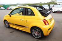 USED 2018 18 ABARTH 595C 1.4 T-Jet Cabrio 2dr Petrol Manual Euro 6 (145 ps) HiFi By Beats--ABARTH Sports Black Leather--Sat-Nav--17" Alloy Wheels
