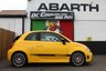 USED 2018 18 ABARTH 595C 1.4 T-Jet Cabrio 2dr Petrol Manual Euro 6 (145 ps) HiFi By Beats--ABARTH Sports Black Leather--Sat-Nav--17" Alloy Wheels
