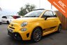 USED 2018 18 ABARTH 595C 1.4 T-Jet Cabrio 2dr Petrol Manual Euro 6 (145 ps) HiFi By Beats--ABARTH Sports Black Leather--Sat-Nav--17" Alloy Wheels