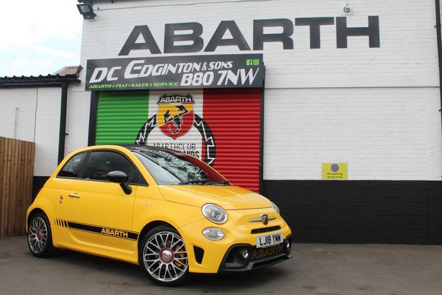 2018 18 Abarth 595c 1.4 T-Jet Cabrio 2dr Petrol Manual Euro 6 (145 ps)