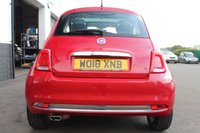 USED 2018 18 FIAT 500 1.2 Lounge Hatchback 3dr Petrol Manual Euro 6 (s/s) (69 bhp) REAR PARKING SENSORS