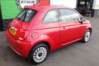 USED 2018 18 FIAT 500 1.2 Lounge Hatchback 3dr Petrol Manual Euro 6 (s/s) (69 bhp) REAR PARKING SENSORS