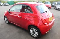 USED 2018 18 FIAT 500 1.2 Lounge Hatchback 3dr Petrol Manual Euro 6 (s/s) (69 bhp) REAR PARKING SENSORS