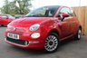 USED 2018 18 FIAT 500 1.2 Lounge Hatchback 3dr Petrol Manual Euro 6 (s/s) (69 bhp) REAR PARKING SENSORS