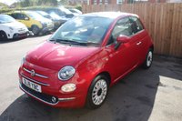 USED 2018 18 FIAT 500 1.2 Lounge Hatchback 3dr Petrol Manual Euro 6 (s/s) (69 bhp) GREAT VALUE FOR MONEY
