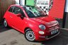 USED 2018 18 FIAT 500 1.2 Lounge Hatchback 3dr Petrol Manual Euro 6 (s/s) (69 bhp) GREAT VALUE FOR MONEY