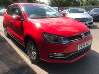 USED 2014 14 VOLKSWAGEN POLO 1.2 TSI BlueMotion Tech SE Hatchback 5dr Petrol Manual Euro 6 (s/s) (90 ps) 12 MONTHS MOT HPI CLEAR  2 KEYS