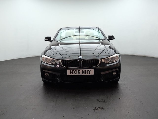 USED 2015 15 BMW 4 Series 3.0 435i M Sport Convertible 2dr Petrol Auto Euro 6 (s/S) (306 Ps) - Sat Nav, Leather, Climate