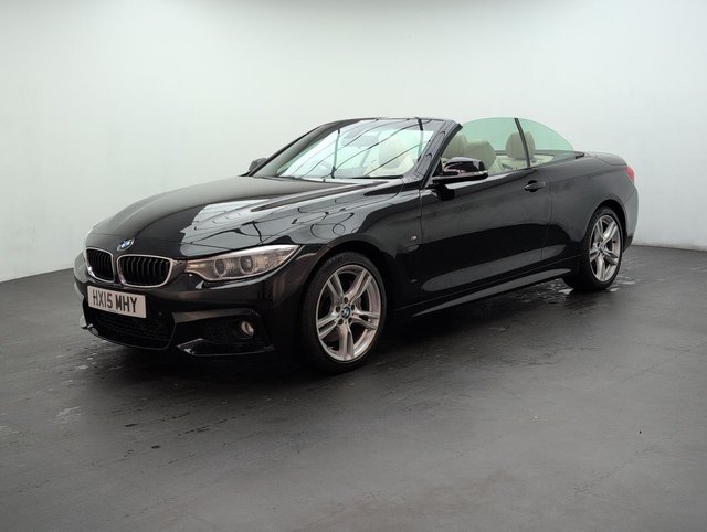 USED 2015 15 BMW 4 Series 3.0 435i M Sport Convertible 2dr Petrol Auto Euro 6 (s/S) (306 Ps) - Sat Nav, Leather, Climate