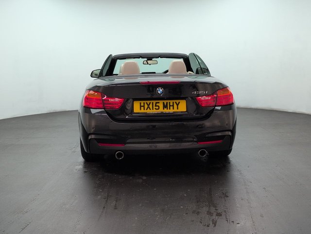 USED 2015 15 BMW 4 Series 3.0 435i M Sport Convertible 2dr Petrol Auto Euro 6 (s/S) (306 Ps) - Sat Nav, Leather, Climate