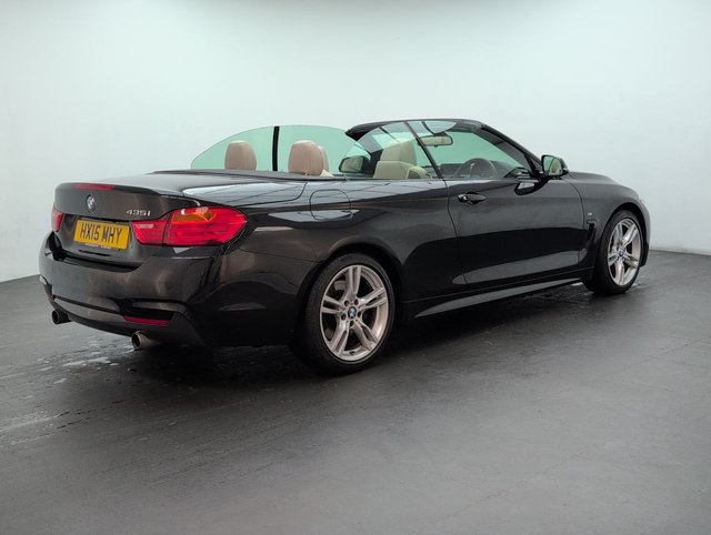 USED 2015 15 BMW 4 Series 3.0 435i M Sport Convertible 2dr Petrol Auto Euro 6 (s/S) (306 Ps) - Sat Nav, Leather, Climate