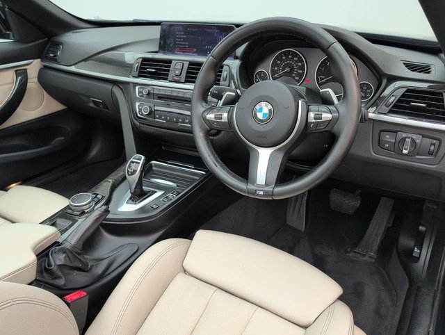 USED 2015 15 BMW 4 Series 3.0 435i M Sport Convertible 2dr Petrol Auto Euro 6 (s/S) (306 Ps) - Sat Nav, Leather, Climate