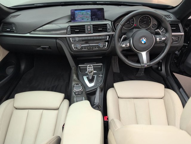 USED 2015 15 BMW 4 Series 3.0 435i M Sport Convertible 2dr Petrol Auto Euro 6 (s/S) (306 Ps) - Sat Nav, Leather, Climate