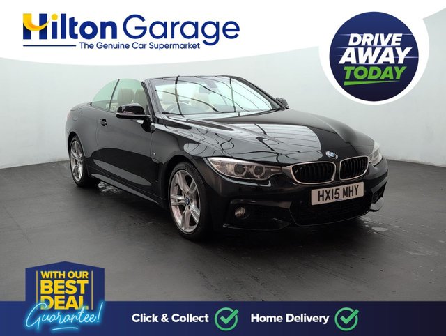 USED 2015 15 BMW 4 Series 3.0 435i M Sport Convertible 2dr Petrol Auto Euro 6 (s/S) (306 Ps) - Sat Nav, Leather, Climate