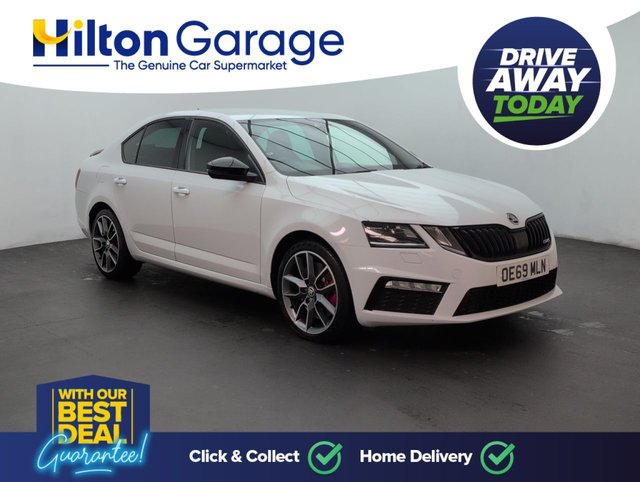 USED 2019 69 Skoda Octavia 2.0 TSI Gpf Vrs Hatchback 5dr Petrol DSg Euro 6 (s/S) (245 Ps) - Sat Nav, Sensors, Privacy