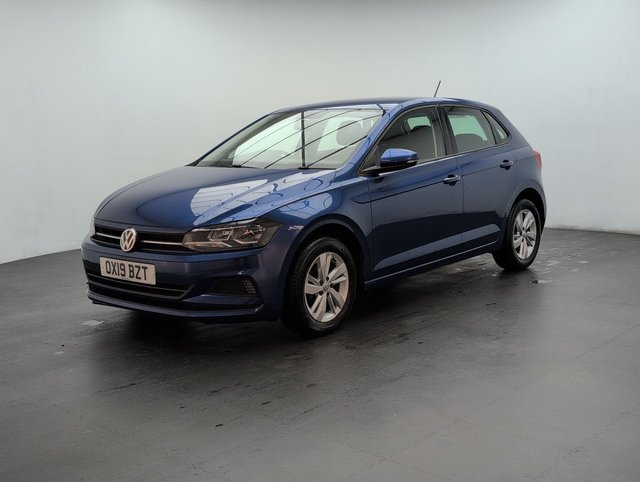 USED 2019 19 Volkswagen Polo 1.0 TSI Gpf SE Hatchback 5dr Petrol Manual Euro 6 (s/S) (95 Ps) - Alloys, Air Con, Bluetooth