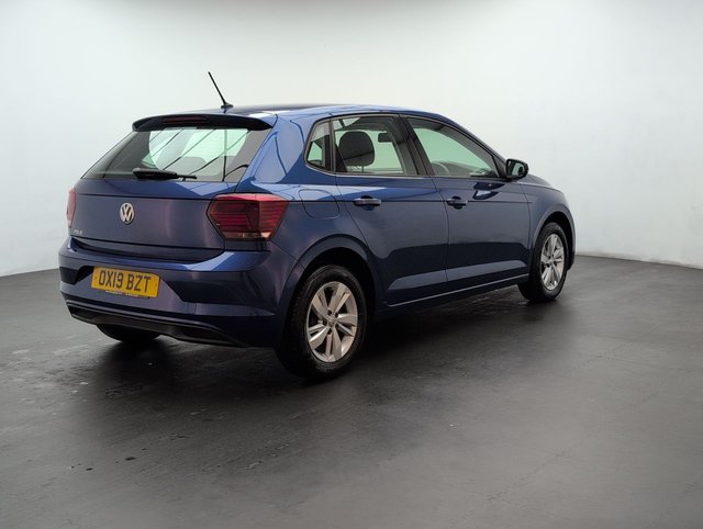 USED 2019 19 Volkswagen Polo 1.0 TSI Gpf SE Hatchback 5dr Petrol Manual Euro 6 (s/S) (95 Ps) - Alloys, Air Con, Bluetooth
