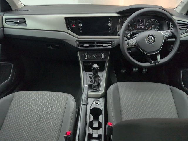 USED 2019 19 Volkswagen Polo 1.0 TSI Gpf SE Hatchback 5dr Petrol Manual Euro 6 (s/S) (95 Ps) - Alloys, Air Con, Bluetooth