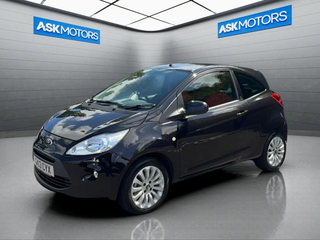 2013 13 FORD KA 1.2 Zetec Hatchback 3dr Petrol Manual Euro 5 (s/s) (69 ps) 12 Months Mot Included  