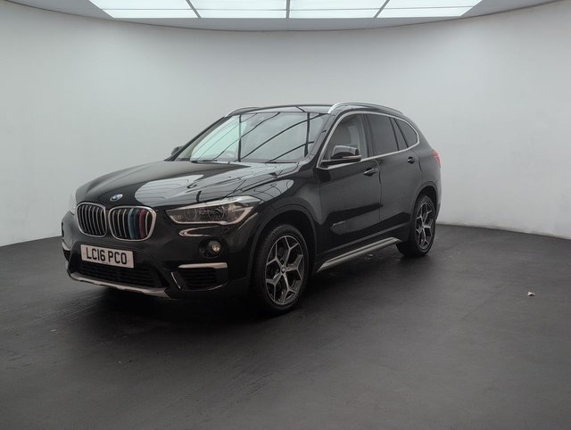 USED 2016 16 BMW X1 2.0 20d Xline Suv 5dr Diesel Auto Xdrive Euro 6 (s/S) (190 Ps) Jet Black + Heated Front Seats