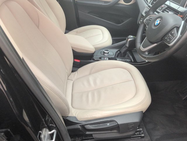 USED 2016 16 BMW X1 2.0 20d Xline Suv 5dr Diesel Auto Xdrive Euro 6 (s/S) (190 Ps) Jet Black + Heated Front Seats