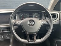 USED 2018 18 VOLKSWAGEN POLO 1.0 TSI SE Hatchback 5dr Petrol Manual Euro 6 (s/s) (95 ps) Climate control A/C, Cruise control, Bluetooth connectivity for calls and music, USB input, LED daytime running lights, Auto headlights,  Apple Car Play,  Android Auto.