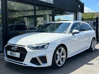 USED 2022 22 AUDI A4 AVANT 2.0 TFSI 35 S line Estate 5dr Petrol S Tronic Euro 6 (s/s) (150 ps) 